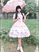 Chinese Walking Cat Halter Jumperskirt