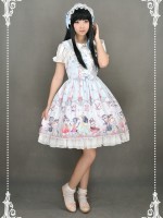 Chinese Walking Cat Halter Jumperskirt
