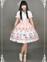 Chinese Walking Cat Halter Jumperskirt