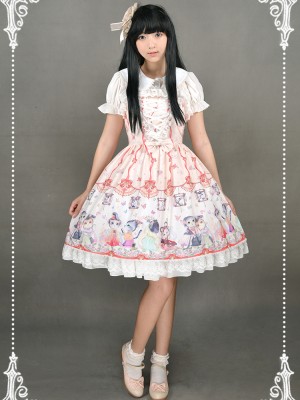 Chinese Walking Cat Halter Jumperskirt