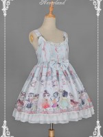 Chinese Walking Cat Strap Jumperskirt Chinese Walking Cat Strap Jumperskirt