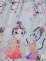 Chinese Walking Cat Strap Jumperskirt