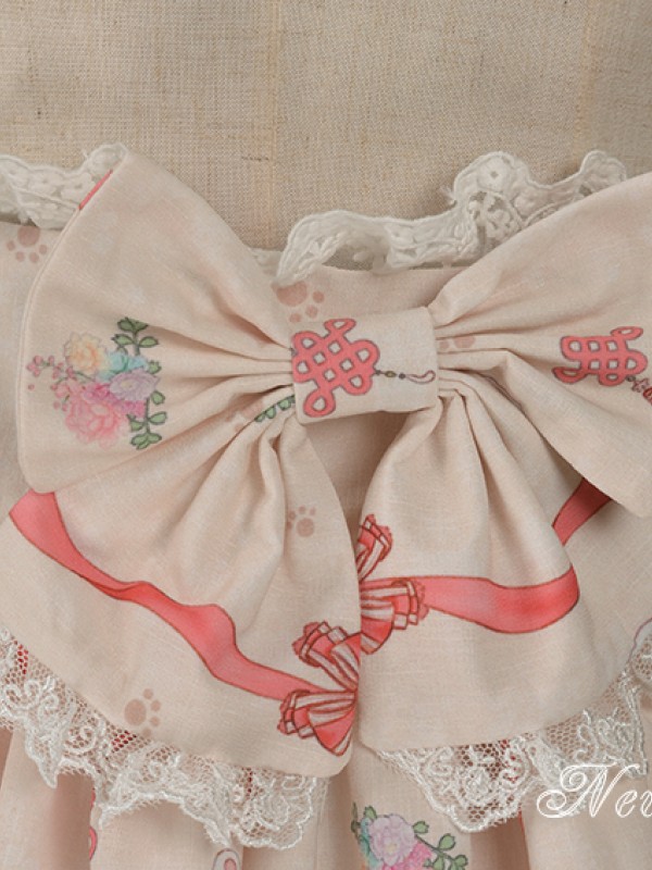 Chinese Walking Cat Skirt Chinese Walking Cat Skirt