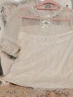 Sweet Lolita Lace shirt base blouse Sweet Lolita Lace shirt base blouse