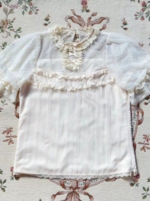 Sweet Lolita  Lace shirt base blouse