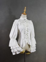 +Dangerous Liaisons+  Retro Gothic Court Blouse 013