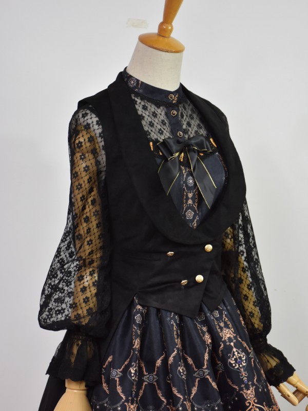 +Romantic Dream+ Retro Gothic Vest 002 +Romantic Dream+ Retro Gothic Vest 002