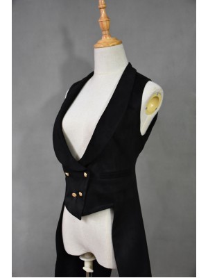 +Romantic Dream+  Retro Gothic Vest 002