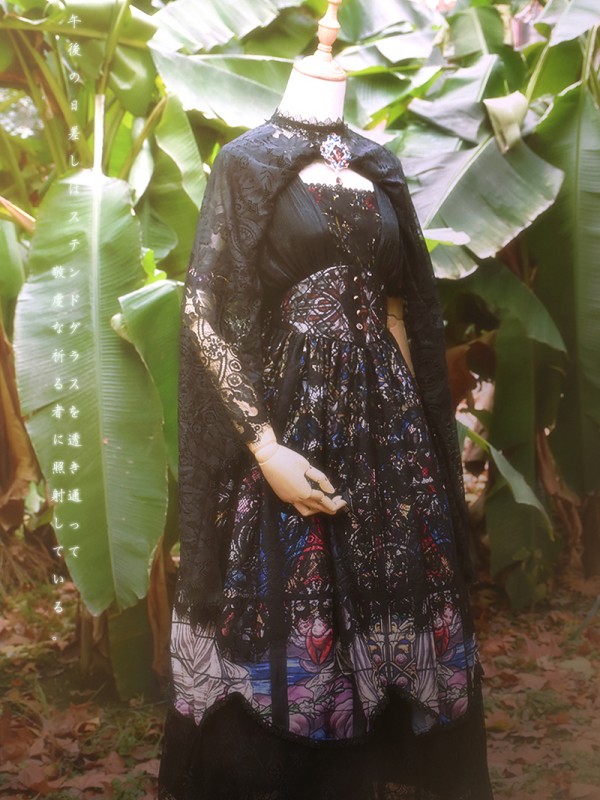 +Star Shining Lily+ Retro Lace Cape 002 +Star Shining Lily+ Retro Lace Cape 002