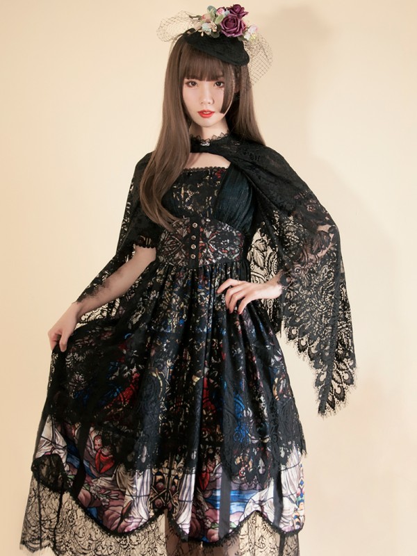 +Star Shining Lily+ Retro Lace Cape 002 +Star Shining Lily+ Retro Lace Cape 002