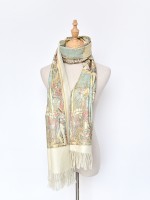 Ancient World Map Scarf