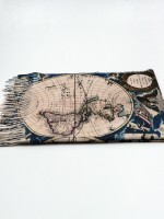 Ancient World Map Scarf
