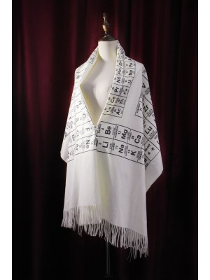 Periodic Table of Elements Scarf