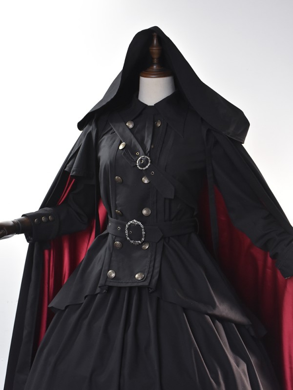 Vampire Hunter Halloween Dark Gothic Lolita Set Vampire Hunter Halloween Dark Gothic Lolita Set