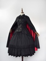 Vampire Hunter Halloween Dark Gothic Lolita Set Vampire Hunter Halloween Dark Gothic Lolita Set