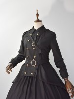 Vampire Hunter Halloween Dark Gothic Lolita Set Vampire Hunter Halloween Dark Gothic Lolita Set