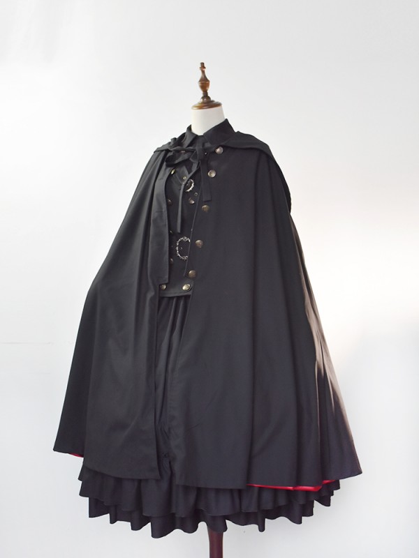 Vampire Hunter Halloween Dark Gothic Lolita Set Vampire Hunter Halloween Dark Gothic Lolita Set