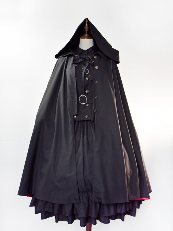Vampire Hunter Halloween Dark Gothic Lolita Set Vampire Hunter Halloween Dark Gothic Lolita Set