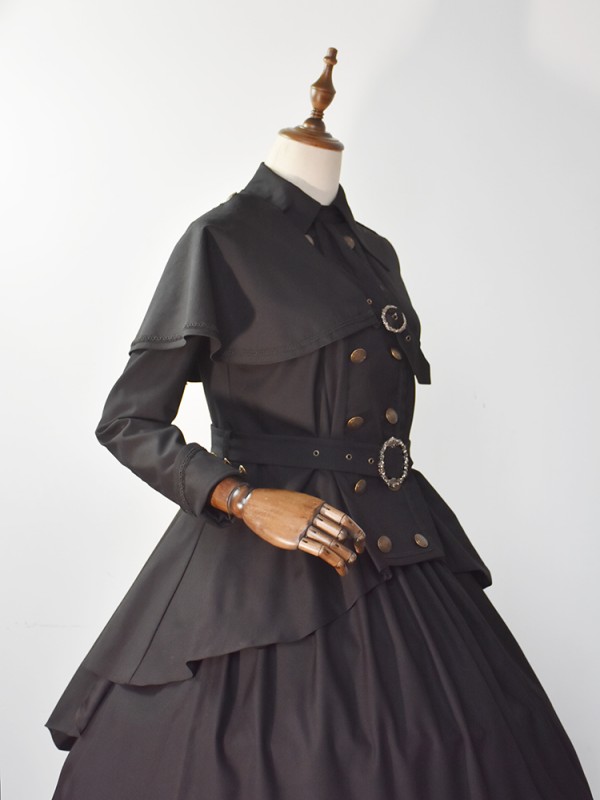 Vampire Hunter Halloween Dark Gothic Lolita Set Vampire Hunter Halloween Dark Gothic Lolita Set