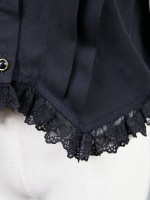 +Mercédes+ Retro Court Lace Peaked Collar Blouse 002 +Mercédes+ Retro Court Lace Peaked Collar Blouse 002