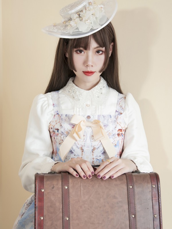 +Roman Holiday+ Retro Gothic Thick Blouse 010 +Roman Holiday+ Retro Gothic Thick Blouse 010