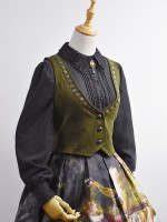+Roman Holiday+ Retro Gothic Thick Blouse 010 +Roman Holiday+ Retro Gothic Thick Blouse 010