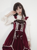 +Starry Night Blessing+ Retro Velvet One-piece 075 +Starry Night Blessing+ Retro Velvet One-piece 075