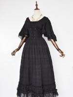 +Garuda+ Retro Ruffle Sleeve One-piece 103 +Garuda+ Retro Ruffle Sleeve One-piece 103