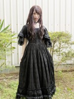 +Garuda+ Retro Ruffle Sleeve One-piece 103 +Garuda+ Retro Ruffle Sleeve One-piece 103
