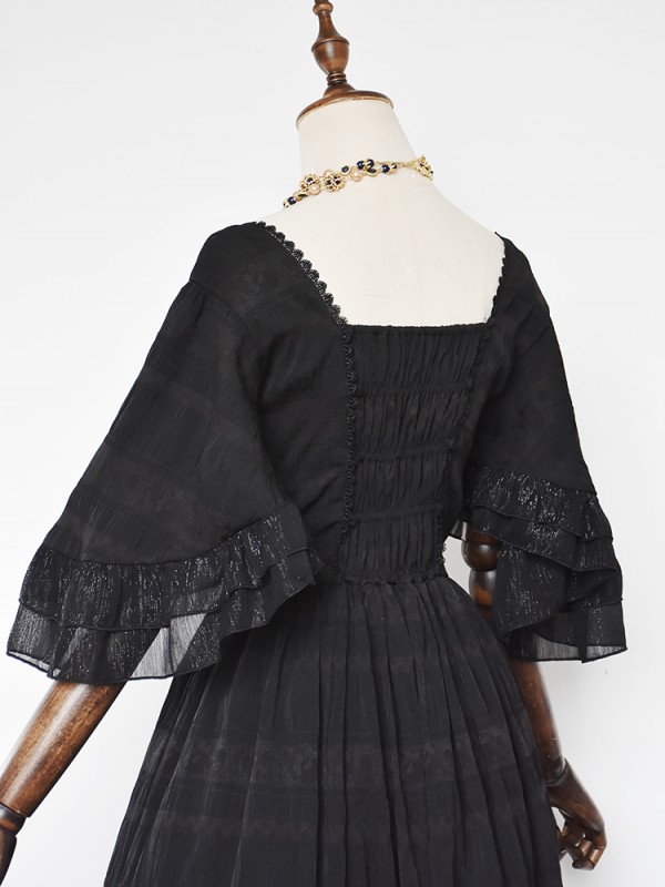 +Garuda+ Retro Ruffle Sleeve One-piece 103 +Garuda+ Retro Ruffle Sleeve One-piece 103