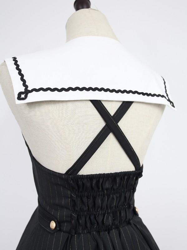 Morning Star Idol Campus Back Strap Jumperskirt