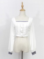 Morning Star Idol Campus Long Sleeve Blouse