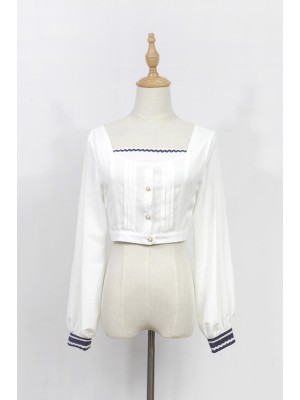 Morning Star Idol Campus Long Sleeve Blouse