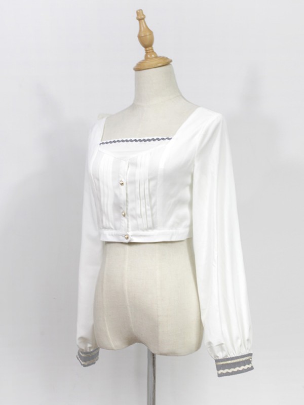 Morning Star Idol Campus Long Sleeve Blouse