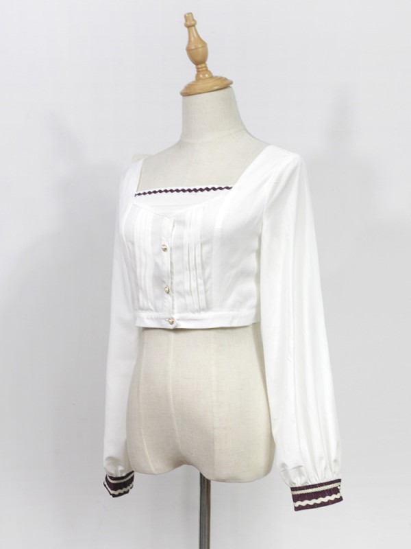 Morning Star Idol Campus Long Sleeve Blouse