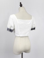 Morning Star Idol Campus Short Sleeve Blouse