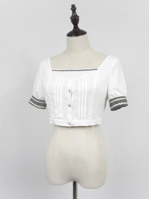 Morning Star Idol Campus Short Sleeve Blouse