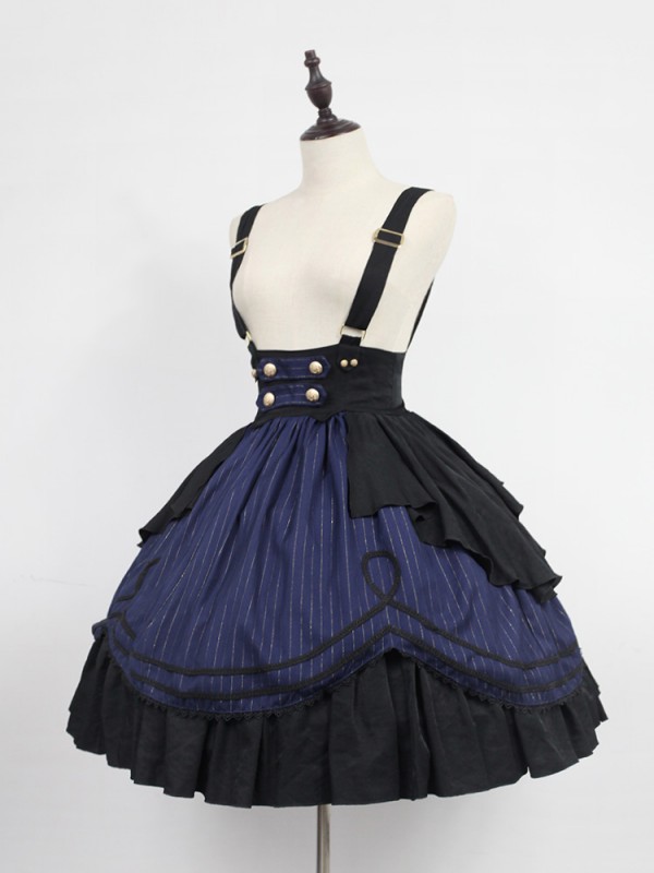 Morning Star Idol Campus Suspender Skirt