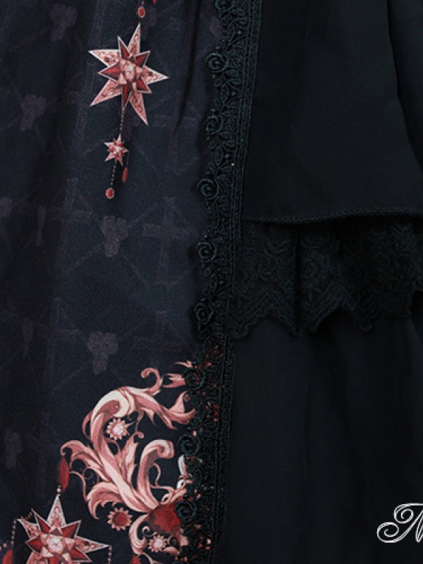 Vintage Palace Style Jewel Swan Open Front JSK Jumperskirt Lolita Dress