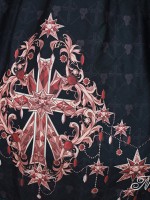 Vintage Palace Style Jewel Swan Open Front JSK Jumperskirt Lolita Dress