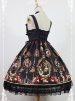 Magic Night Museum Open Front Jumperskirt