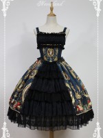 Magic Night Museum Open Front Jumperskirt