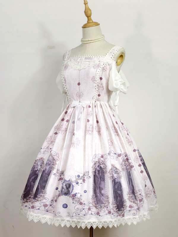 Nightmare Charm Open Back Jumperskirt