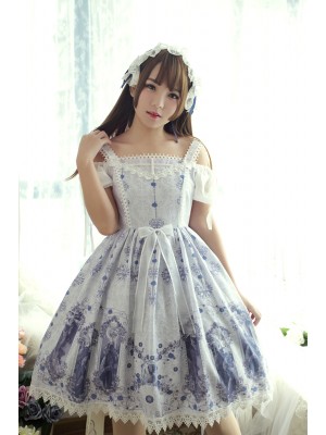 Nightmare Charm Open Back Jumperskirt