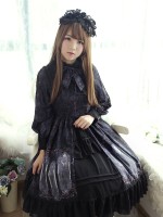 Nightmare Charm Fake Collar One-piece