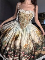 Angelic Kingdom Original printed skirt Rose Castle Angelic Kingdom Original printed skirt Rose Castle