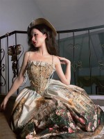 Angelic Kingdom Original printed skirt Rose Castle Angelic Kingdom Original printed skirt Rose Castle