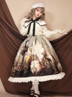 Angelic Kingdom Original printed skirt Saint Lily