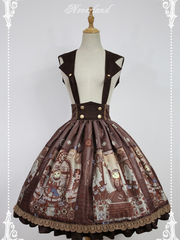 Steampunk Cat Skirt