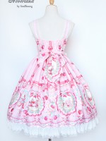 Strawberry Rabbit High-waisted Jumperskirt